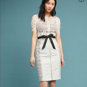 Anthropologie Byron Lars Carissima Sheath Dress